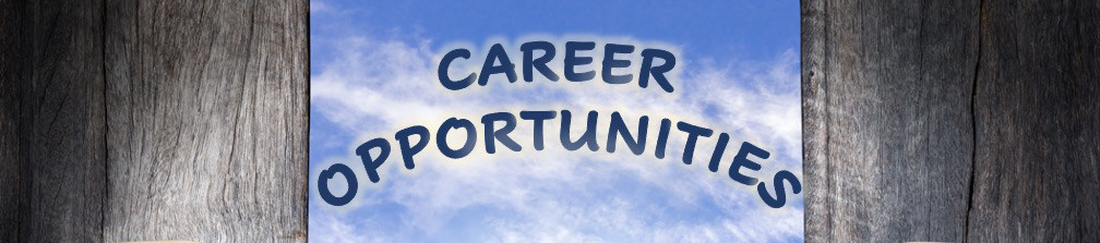 Career Opportunities top banner