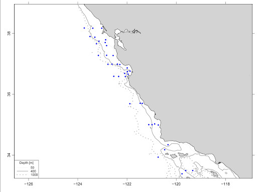 RREAS sampling points